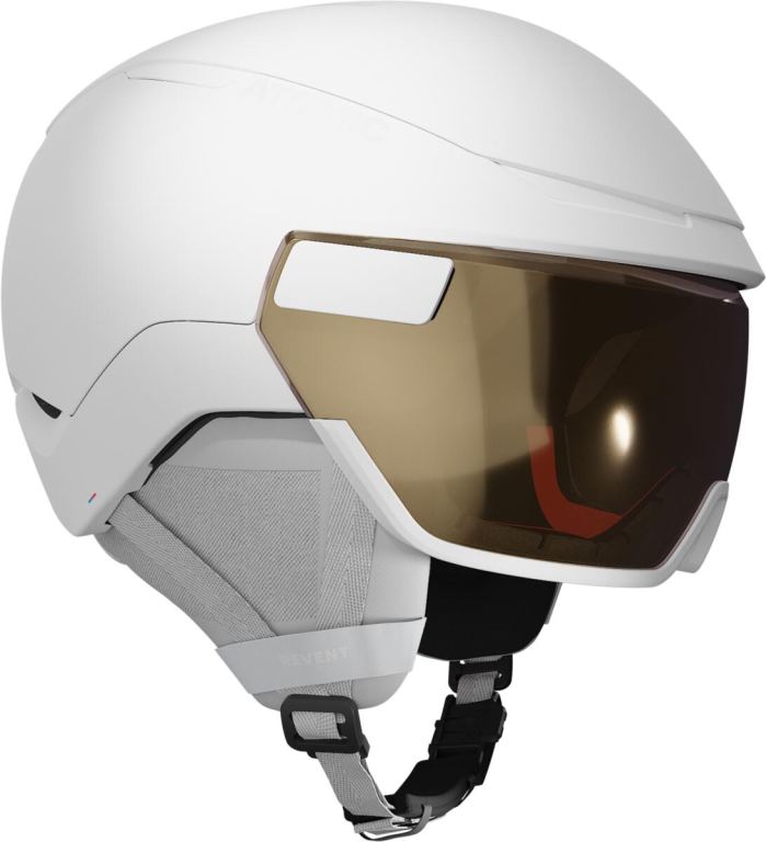 Atomic REVENT GT AMID VISOR HD PHOTO White Heather