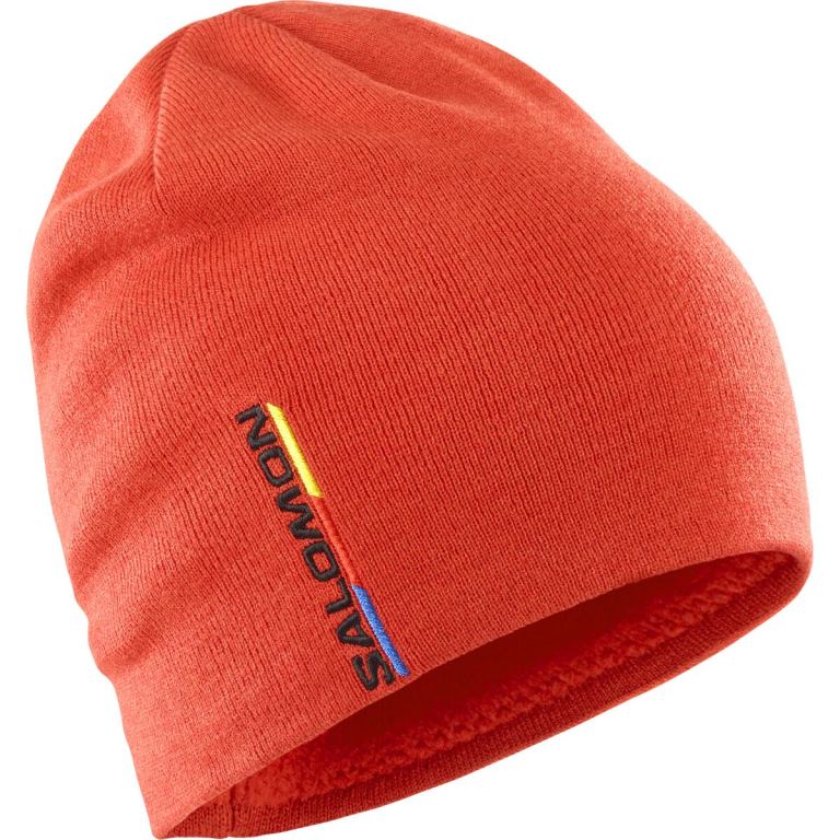 Salomon GRAPHIC BEANIE-Fiery Red