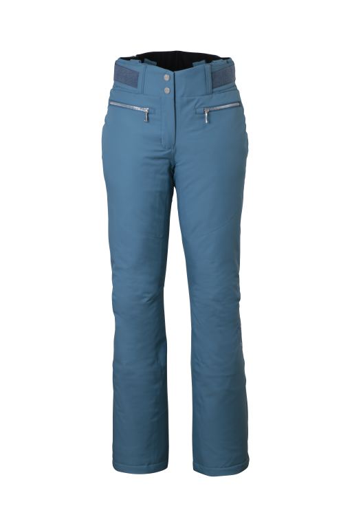 Phenix Side Pocket Accent Pants, turquoise blue